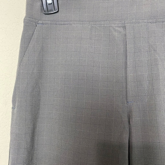 SOLDAthleta Brown Plaid Brooklyn Ankle Pull On Athleisure Activewear Pant Size 0 - Picture 5 of 15